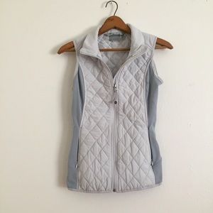 Athleta Upside Vest Blue Grey XXS